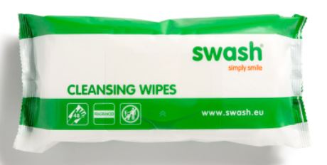 Tvättlapp våtservett Swash 48st/fp